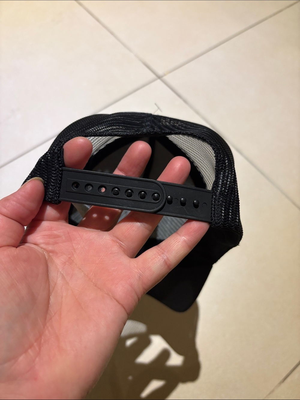 Arcteryx LEAF Black Marketing Curved Brim Trucker Cap TAN velcro embroidered.NEW - Picture 14 of 16